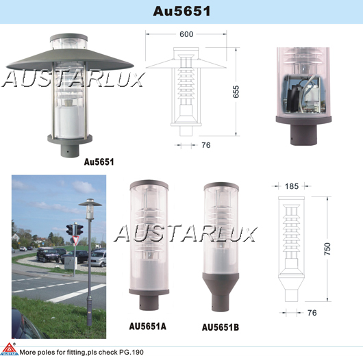AU5651B Luminaire structure and design