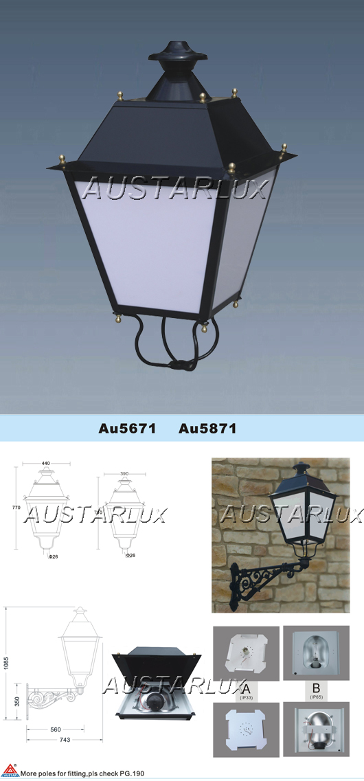 AU5671 Luminaire Structure Details