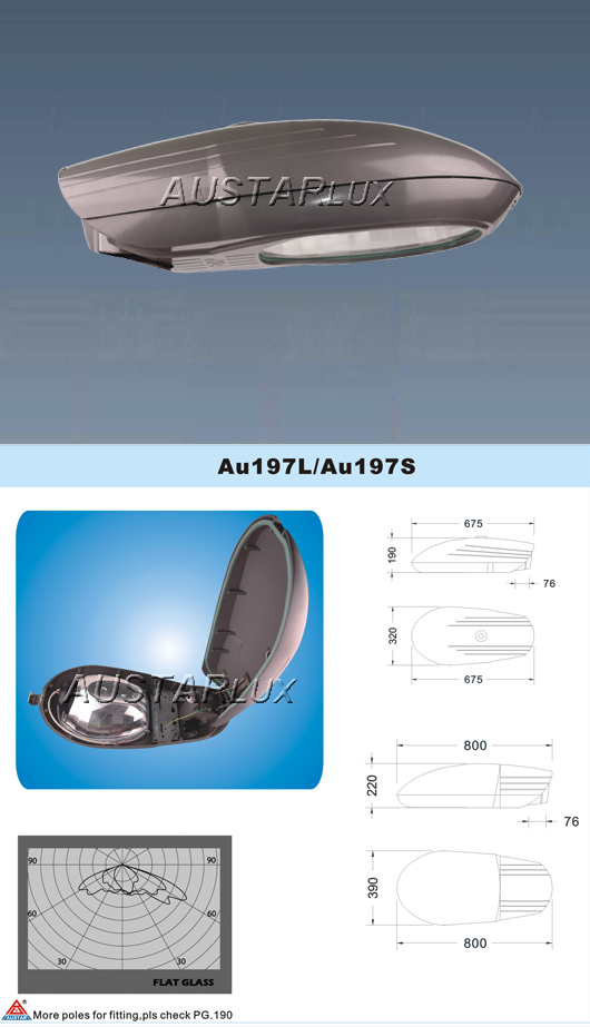AU197S Luminaire Detailed Structure