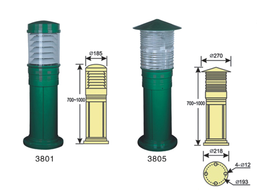 AU3805 and AU3801 Luminaires Design