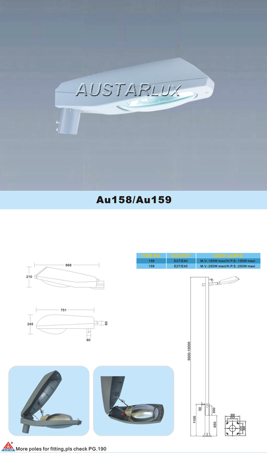 AU158 Luminaire Detail