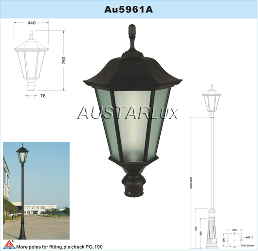 AU5961A Luminaire Detailed Structure
