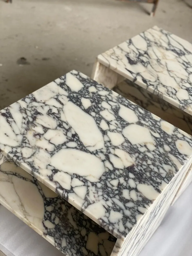 Natural Luxury Stone Side Table