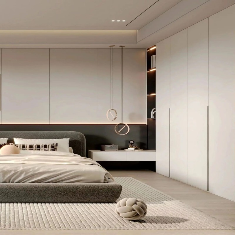 Elegant Nightstand Bedside Table for Contemporary Bedroom Decor