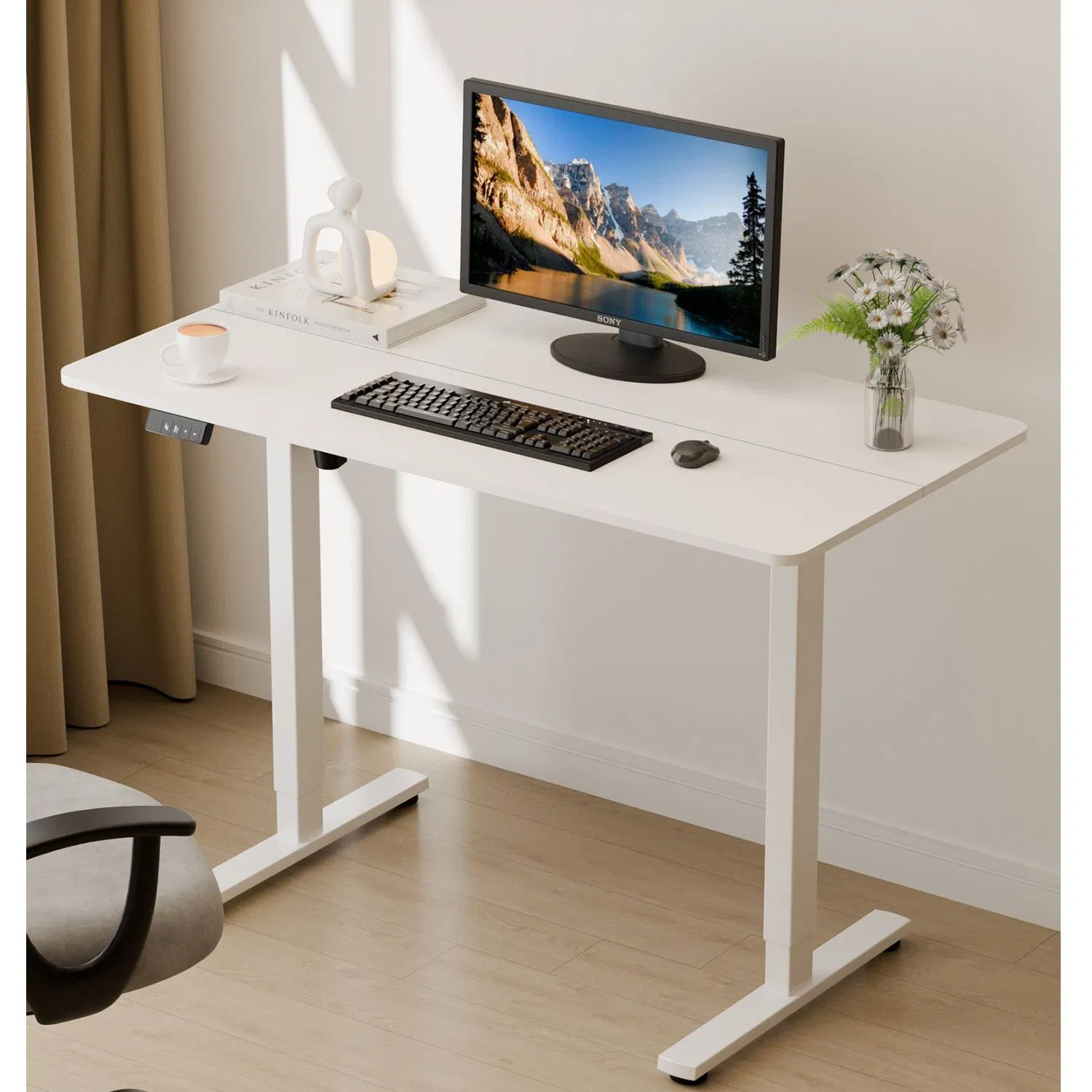 Prorials Office Home Game Study School Furniture Electric Sit-Stand Desk