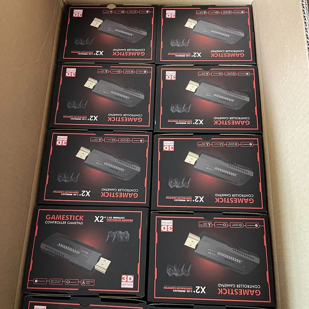 X2 Video Game Console 4K HD Retro TV Stick Gd10 Plus Built-in 30000+ Games