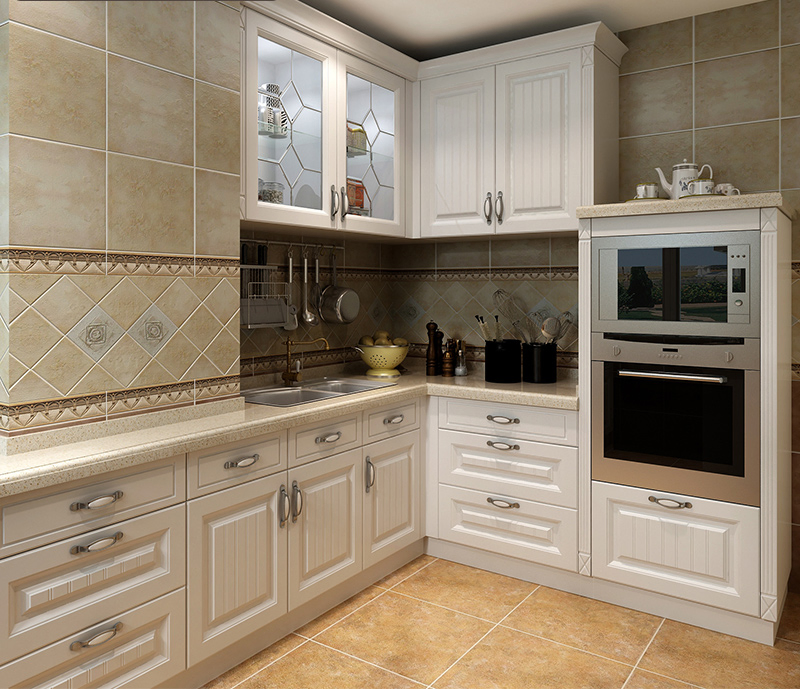 Cbmmart Solid Wood Pine Kitchen Storage Cabinet Kitchen Furniture Unit in China