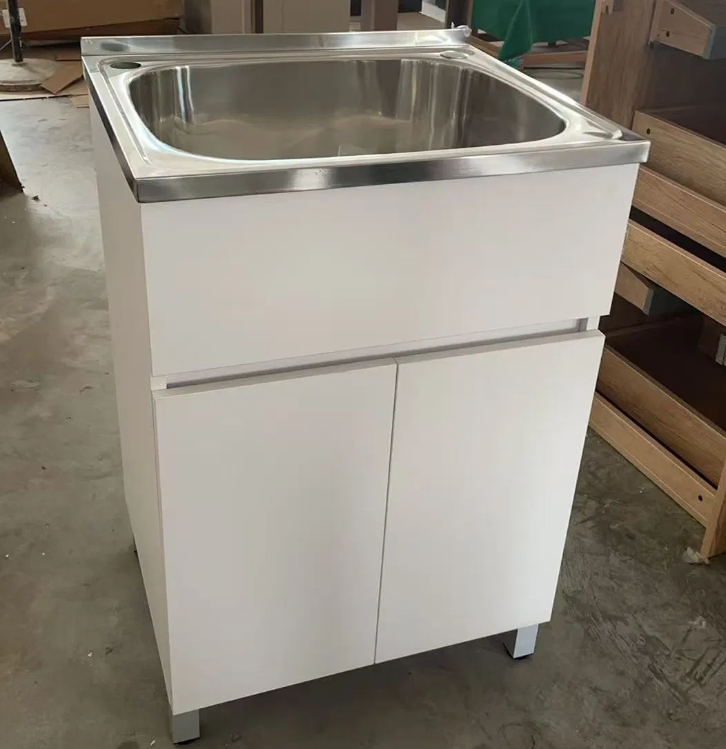 White Color PVC Cabinet View 1