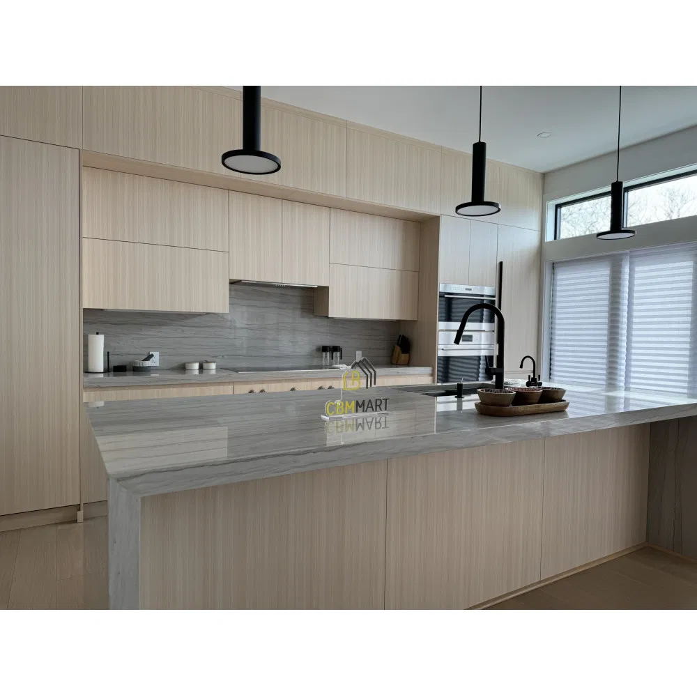 Cbmmart Custom Color High Gloss Modular Kitchen Cabinet Units