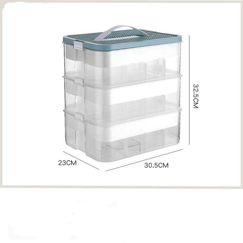 Kids Toy Organizer with Stackable Storage and Removable Craft Trays