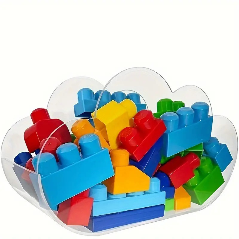 Clear Acrylic Floating Shelves, Wall Mounted Display Ledge for Bathroom, Bedroom &amp; Living Room.