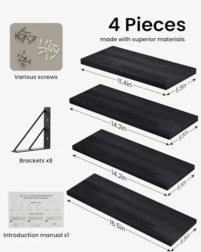 Floating Shelves Detail