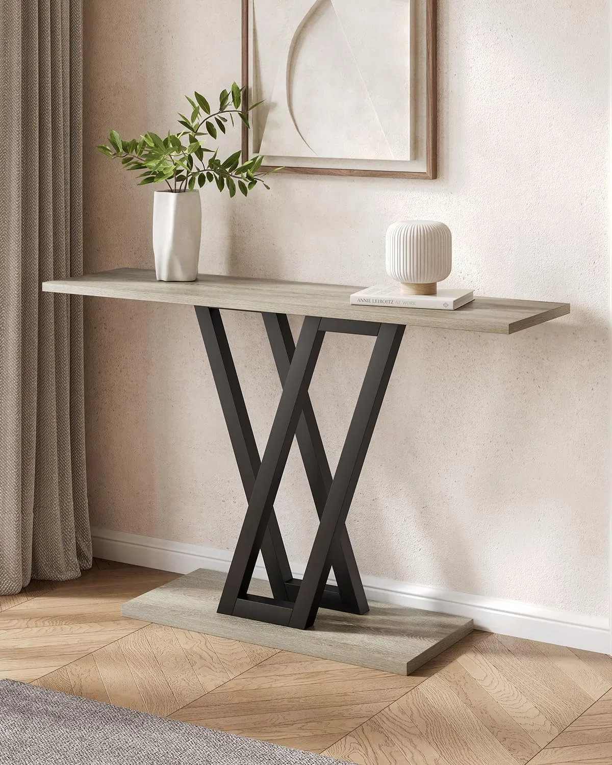 Console Table Hallway Table for Entryway 43 Inch Sofa Table Entryway