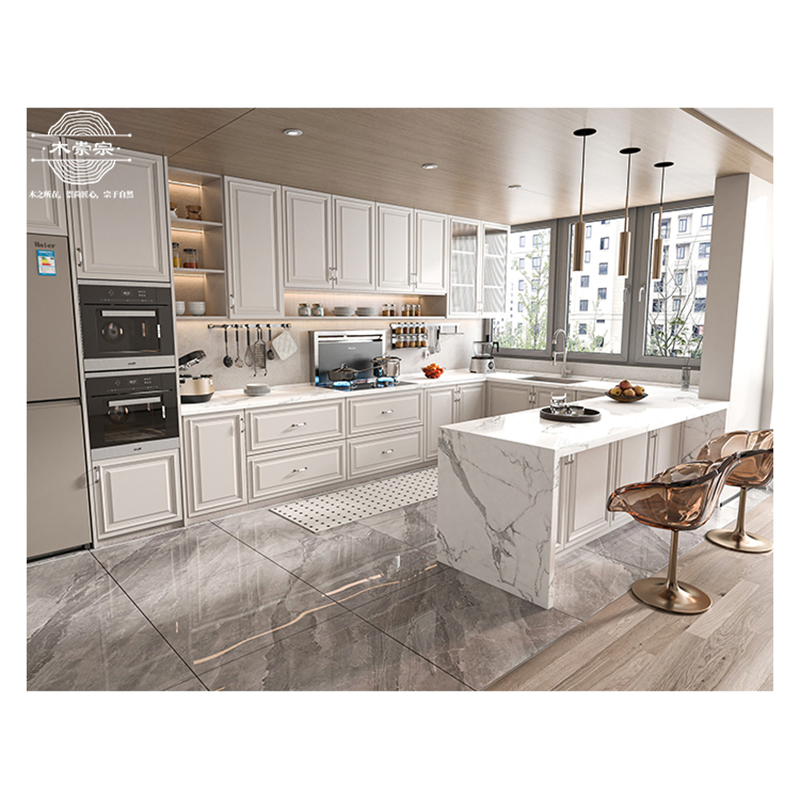 Color Selection Modern Apartment Affordable Green Whole House Customization Furniture Cupboard Units