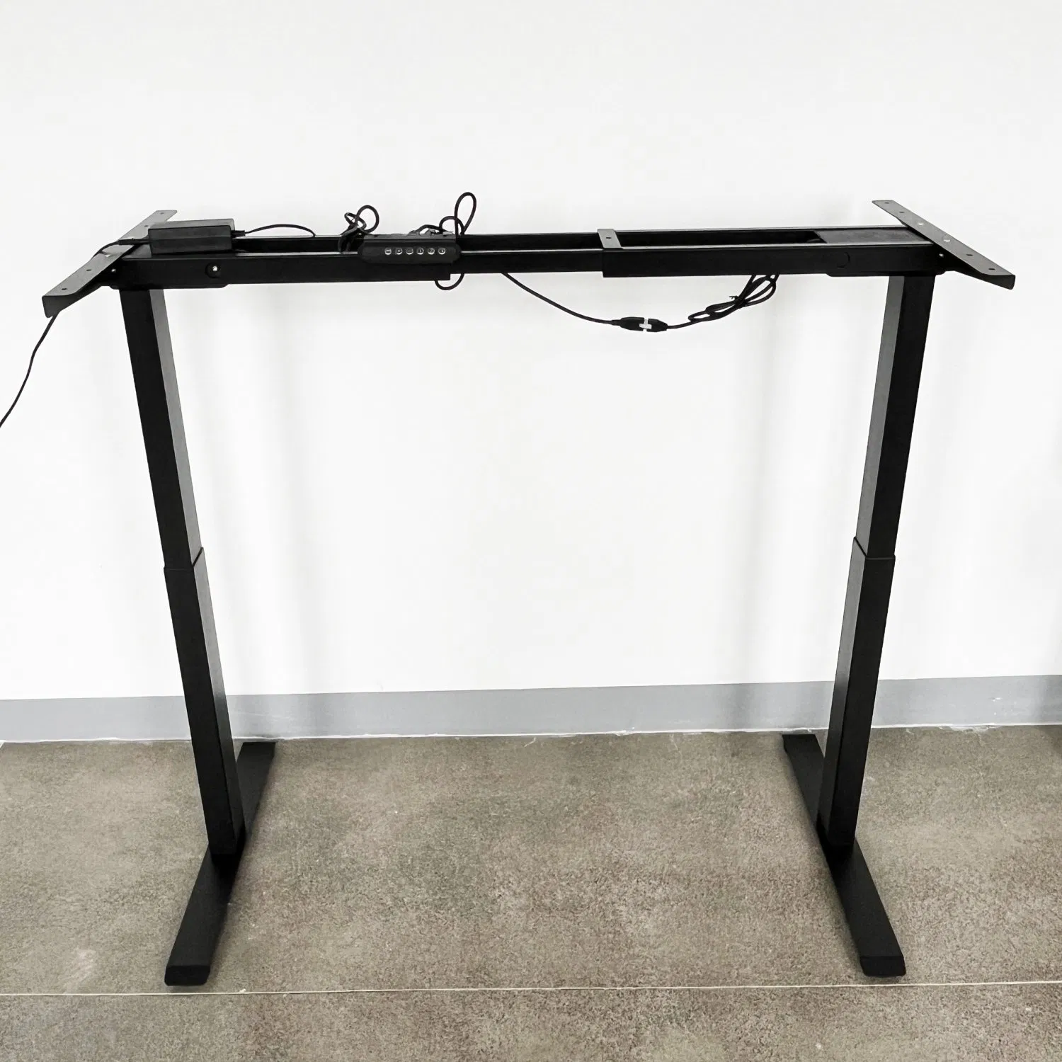Ws-Ss2bj-1 Modern Design Dual Motor Ergo Smart Electric Height Adjustable Standing Desk Frame for Home Office Furniture