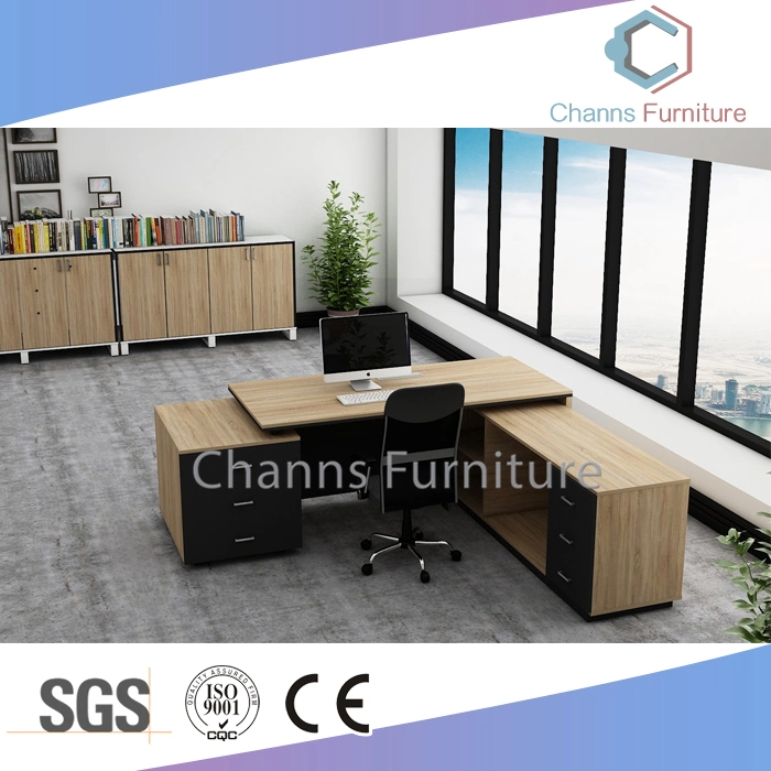 Popular Home Design Hotel Furniture Wooden Workstation Executive Table Office Desk (CAS-D41204)