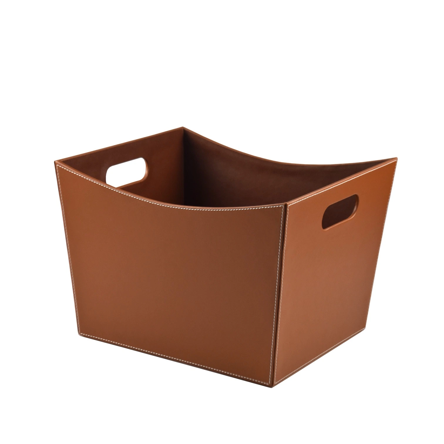 High- End Leather Storage Basket Wholesale Large Capacity Multipurpose Kids Toy Home Organizer