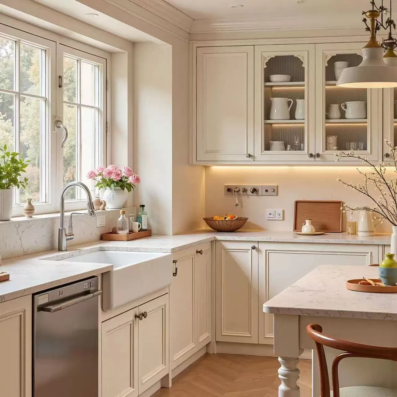 Household Kitchen TV Bathroom Aluminium Kitchen Laminar Flow Shoe Wardrobe Wooden Storage Modular Kitchen Cabinet