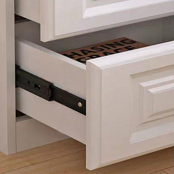 Industrial Style Black Metal Legs White Wood Storage Night Stand Bedside Table