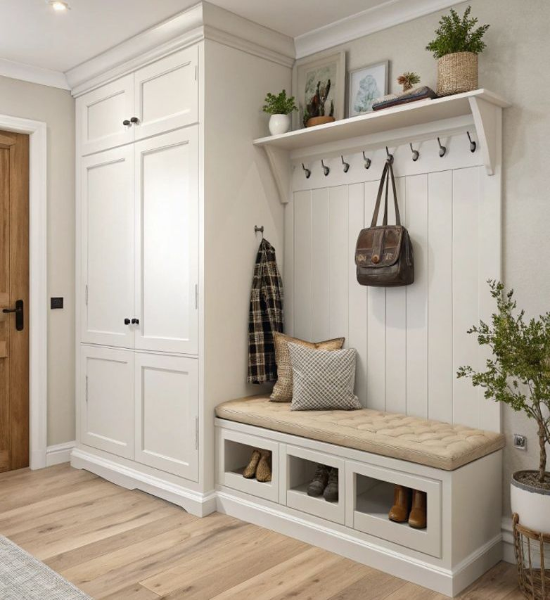 Cbmmart Modern Custom Wooden Whole House Coffee Station Mud Room Wet Bar Cabinets Kitchen Laundry Pantry Room Cabinet