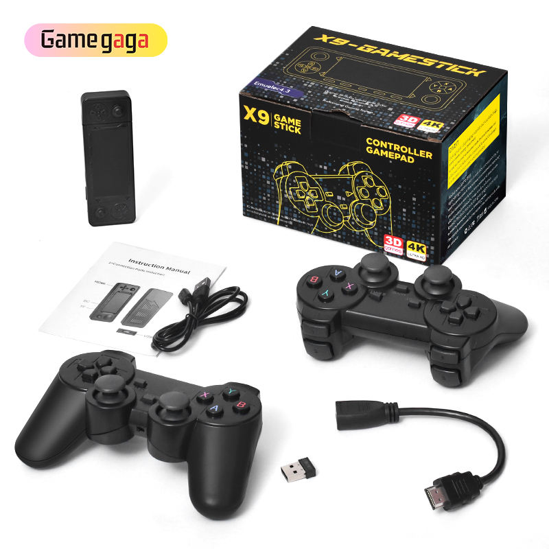 J Original 4K TV HD Video Classic Gaming Console X9 PRO