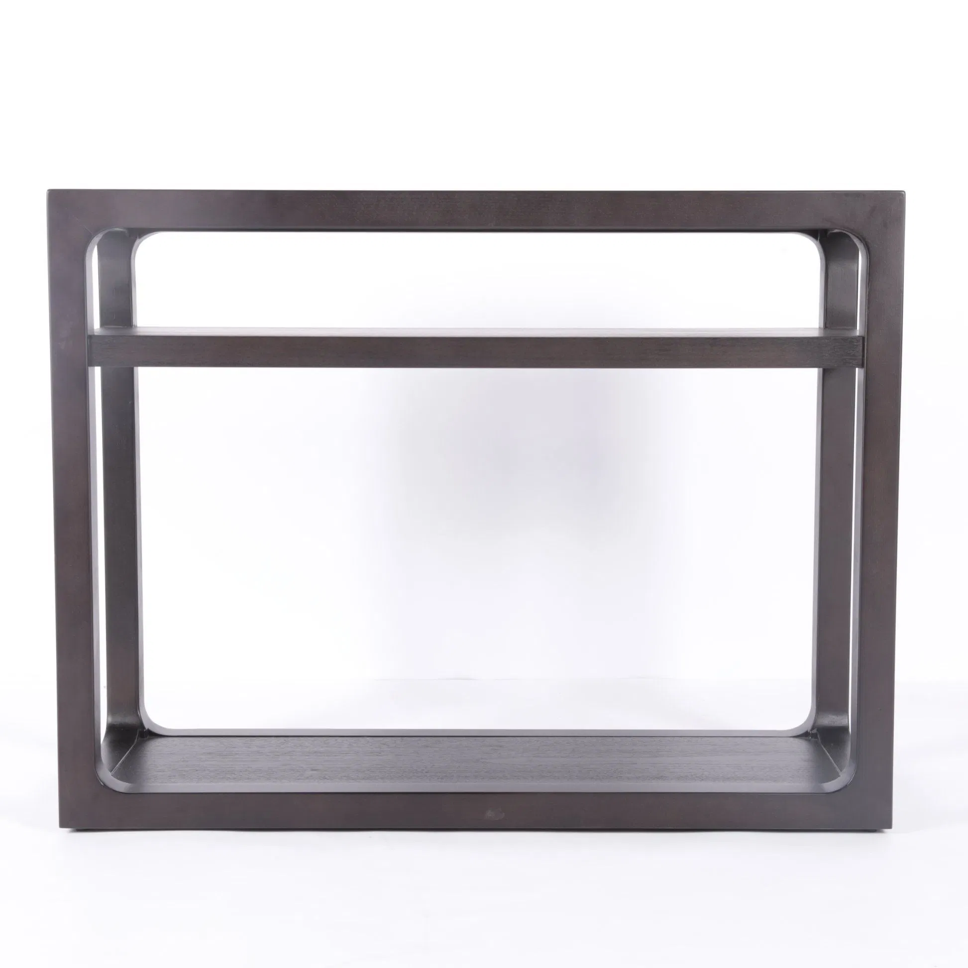 Rustic Wood Foyer Console Table for Entryway Decor