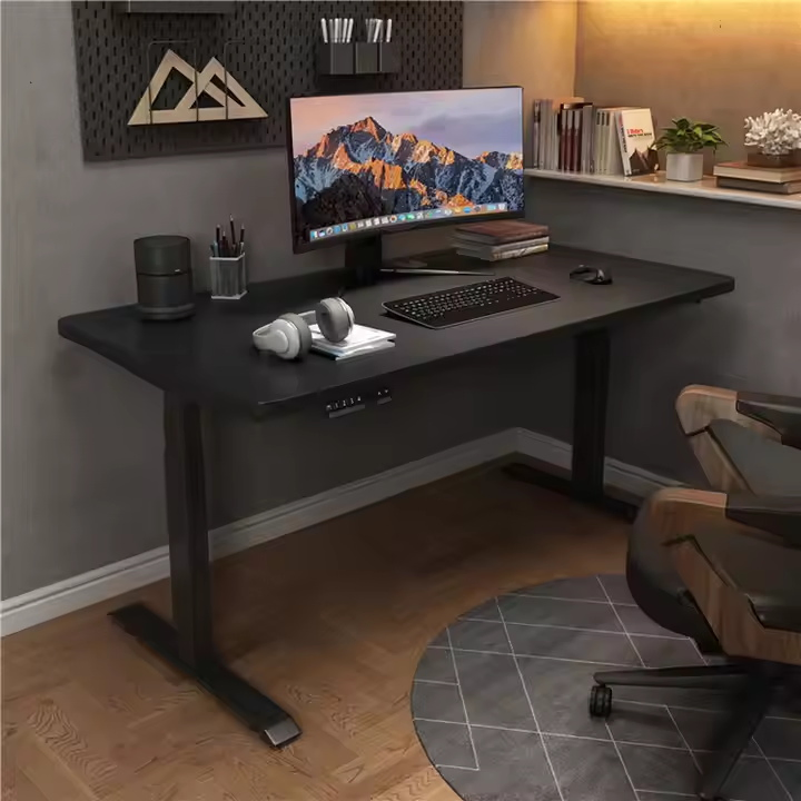 Electric Standing Height Adjustable Stand up Controller Ergonomic Computer Desk for Home Office