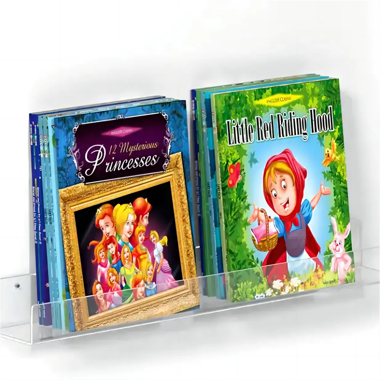 Custom Acrylic Floating Wall Shelf Display Shelves