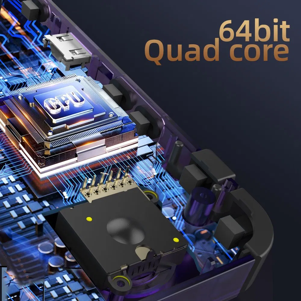 Dual Control R36h R36s Game Console Key &amp; Joystick Linux HD HDMI TV Certified by Nipo