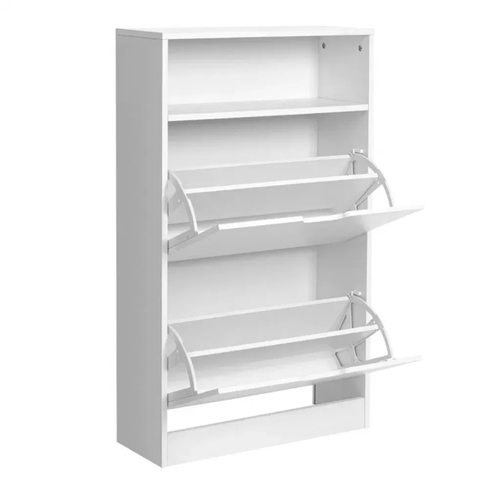 Modern Design Wooden Furniture Storage Rack Organizer Folding Shoe Cabinet
