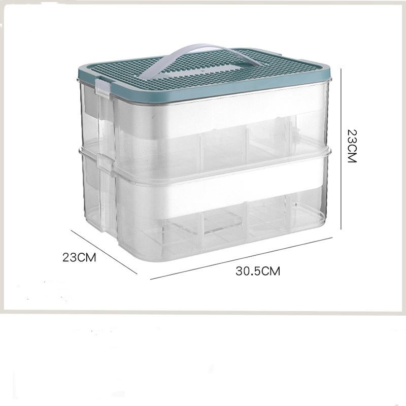 Kids Toy Organizer with Stackable Storage and Removable Craft Trays