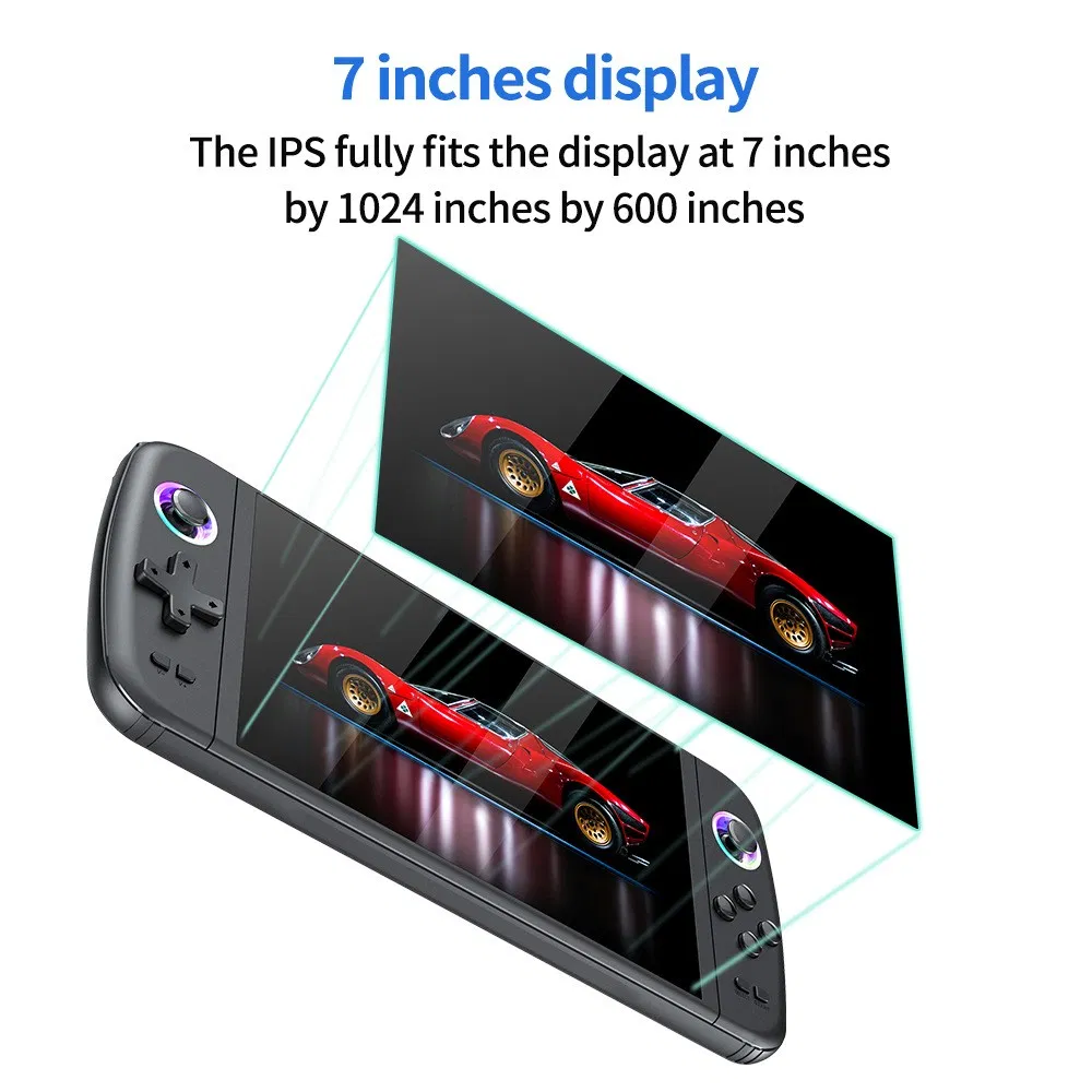 7.0 Inch Big Screen M27 Portable Pocket Retro Handheld Video Game Console, Double Wireless Controller for Multiplayer Connecting to TV