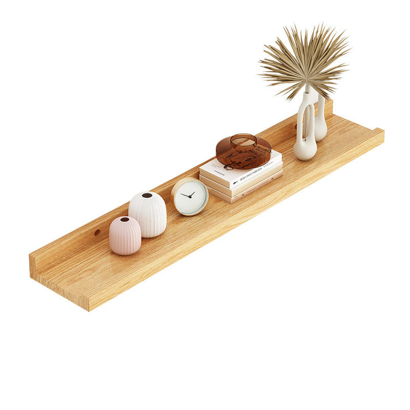 Folding Wood Floating Shelves for Wall Decor Display Shelves for Living Room Food Storage Holder