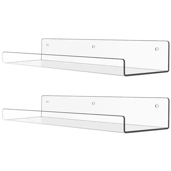 Custom Acrylic Floating Wall Shelf