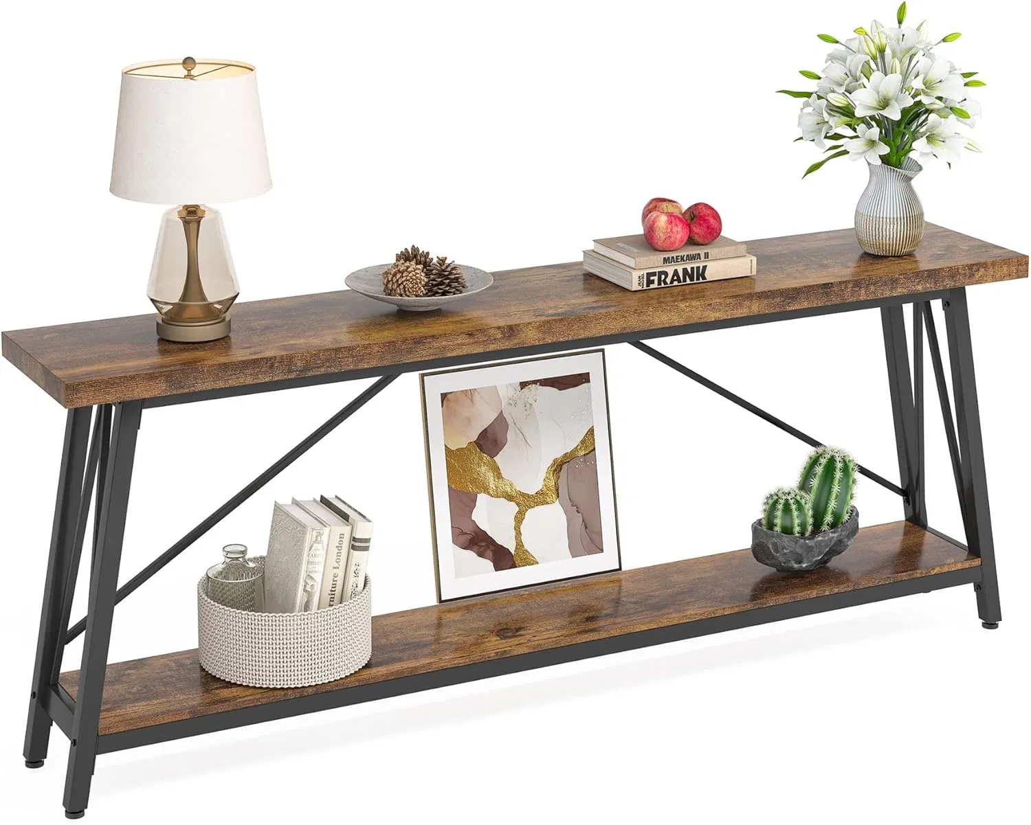 70.9 Inch Long Entryway Console Table for Living Room