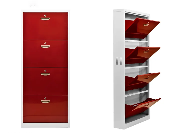 Metal Shoe Cabinet