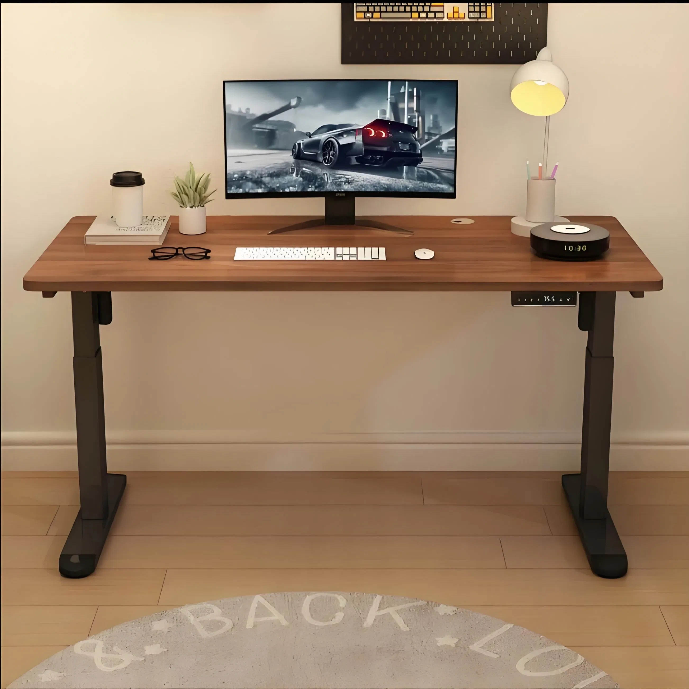 Electric Height-Adjustable Desk, Single Motor or Dual Motor, Smart Computer Desk, Gaming Desk, Home Office Desk