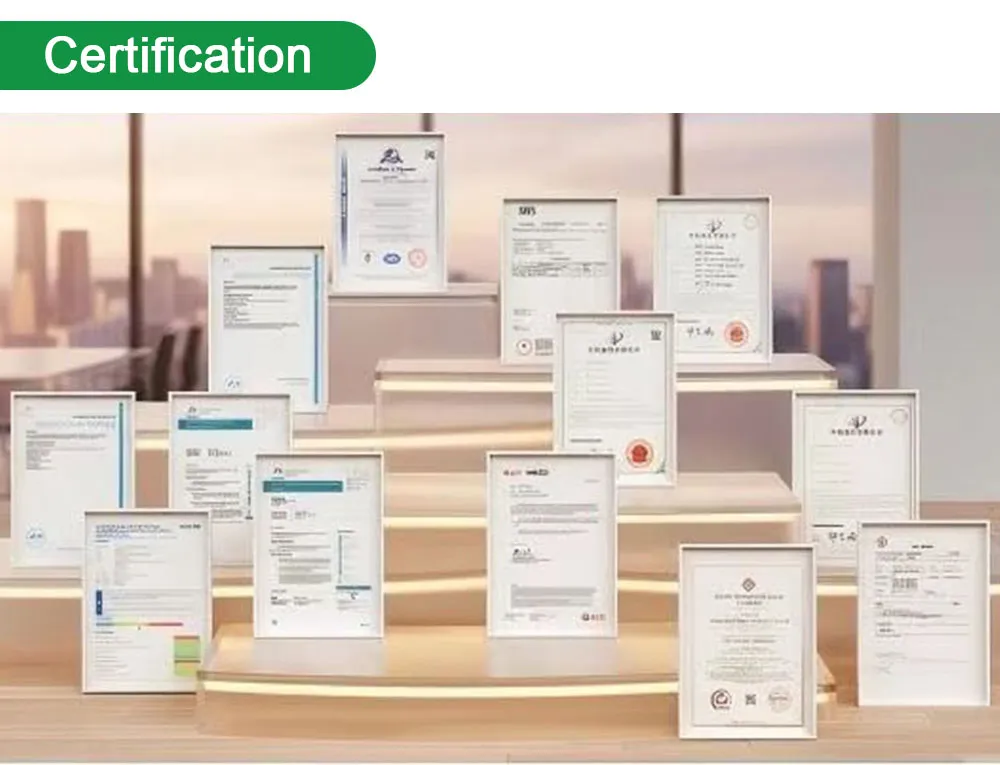 Certifications