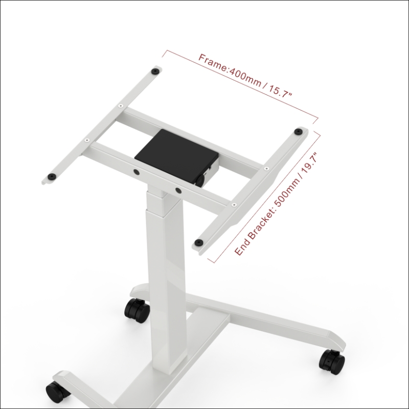 Stable Load Bearing Capacity Adjustable One Motor Standing Desk for Home Offices