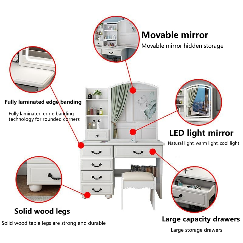 Simple Dressing Table Bedroom Modern Minimalist Small Apartment