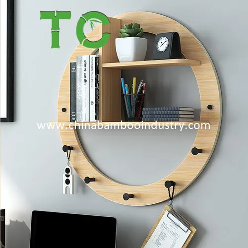 Bamboo Wall Shelf 4