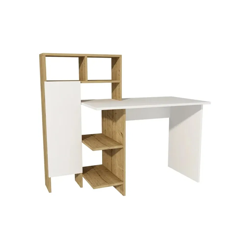 Cheap Price Modern Wooden Bedroom Office Table Home Flat Pack Furniture Student Writing Computer Desk