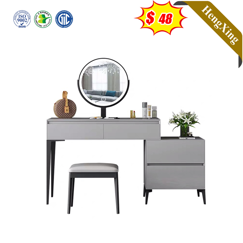 Modern Simple Design Wooden Home Bedroom Furniture Study Desk Dressing Table with Drawer Cabinet