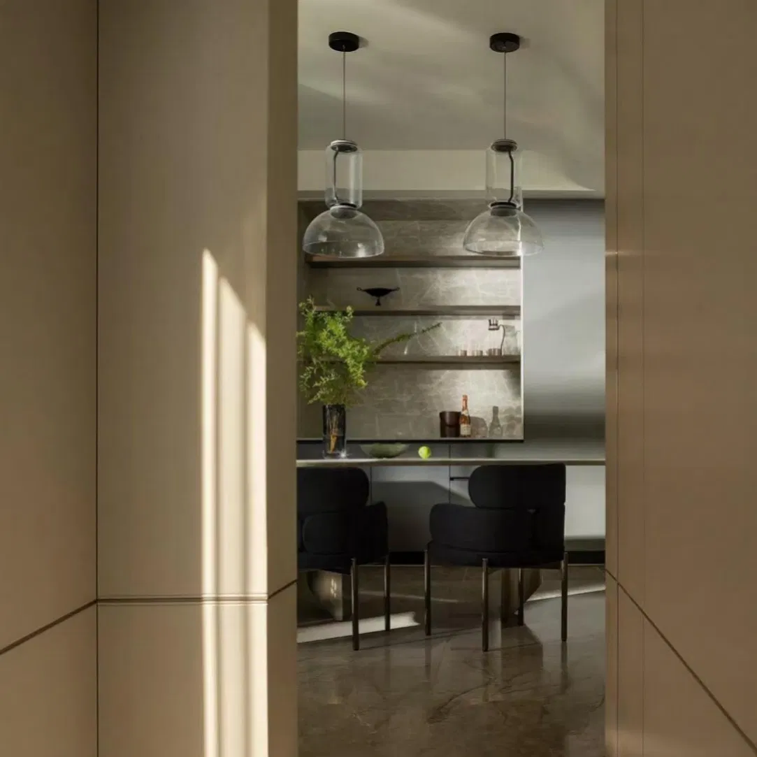 No Straightener Required Kitchen Pull out Unit Using Aluminum Honey Comb with Satin PVC Film in European Classical Style