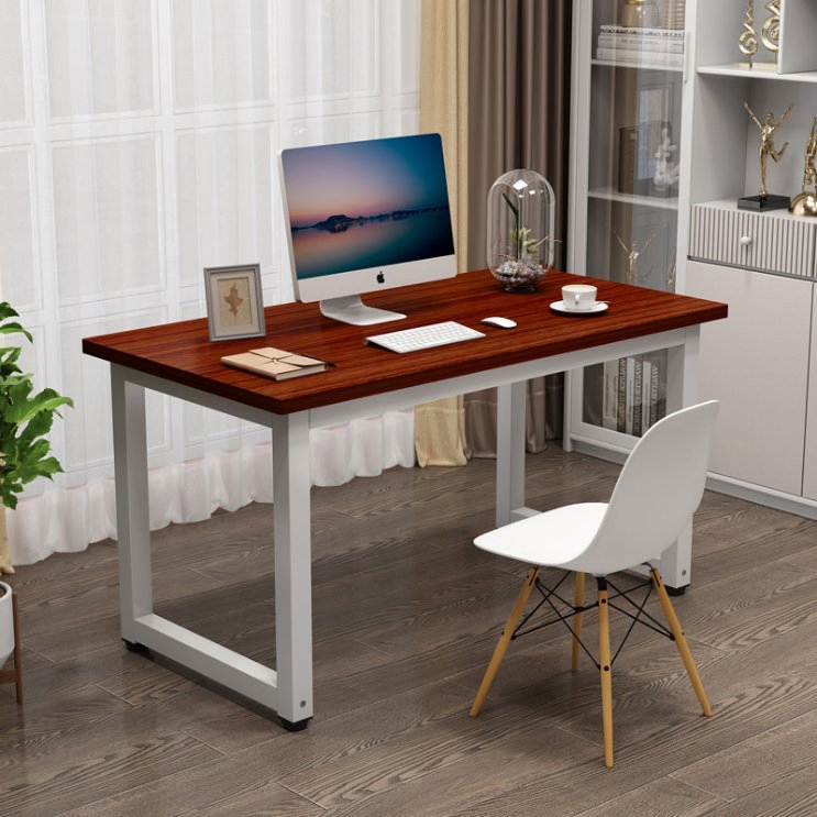 Simple Office Desk, Home Desktop Computer Desk, Work Bedroom Desk, Student Study Desk, School Desk, Gaming Desk