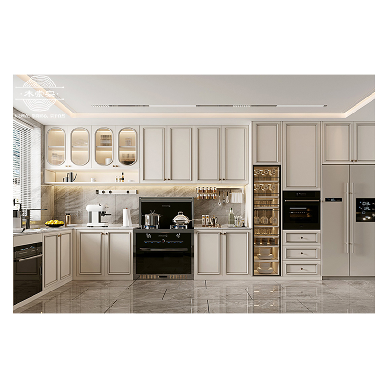 Color Selection Modern Apartment Affordable Green Whole House Customization Furniture Cupboard Units