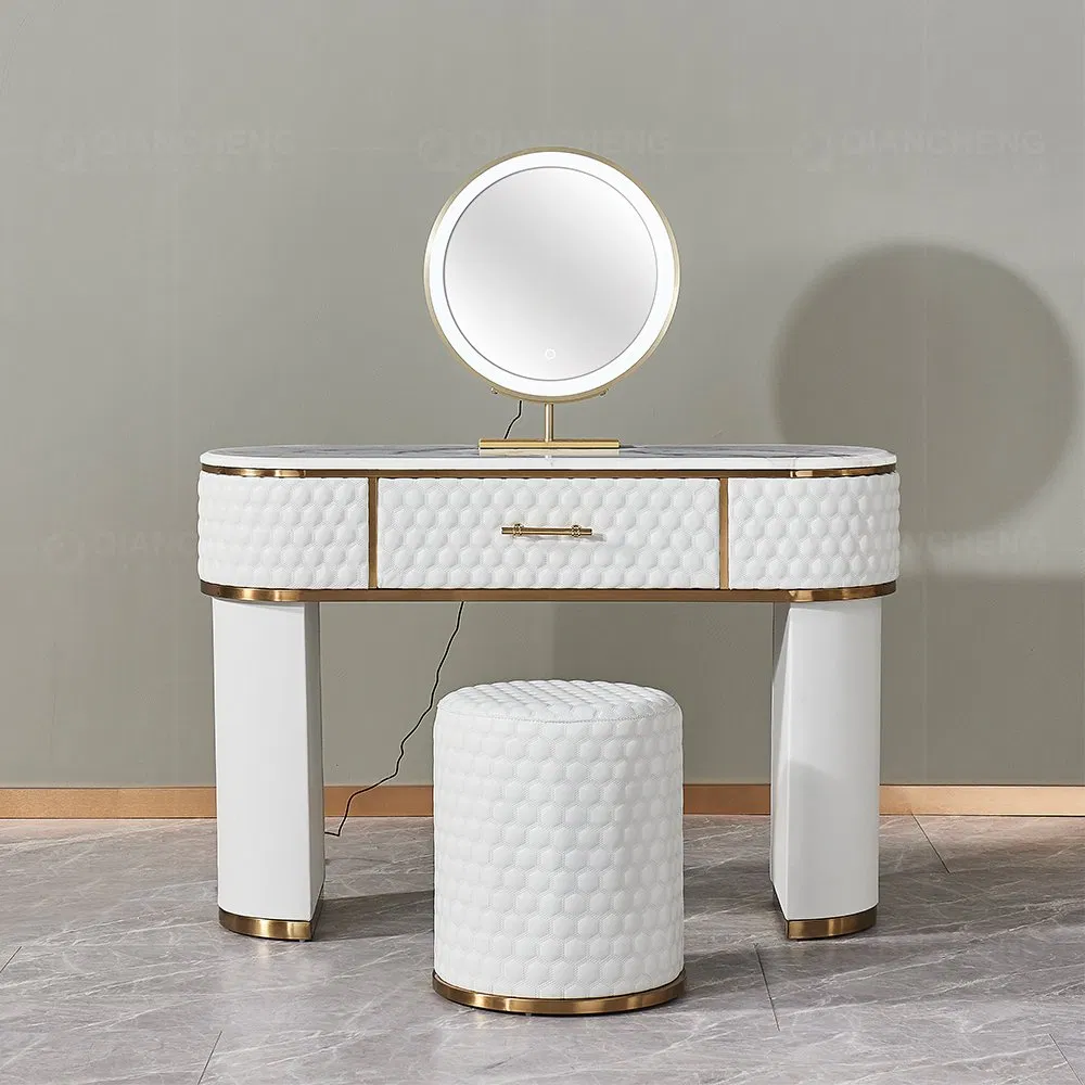 Bedroom Furniture Modern Marble Makeup Dressing Table