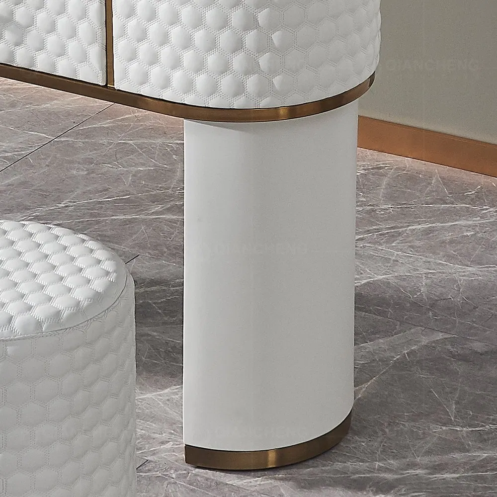 Bedroom Furniture Modern Marble Makeup Dressing Table