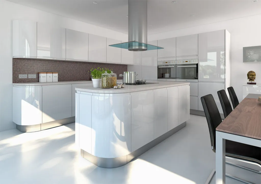 Lacquer Kitchen Cabinets