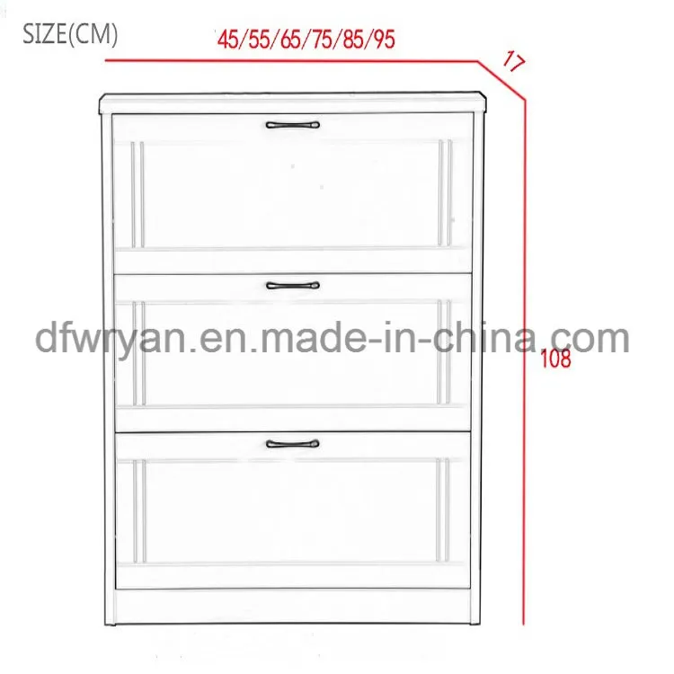 Shoe Cabinet Side View